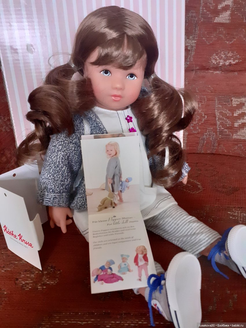 Новенькая от Kathe Kruse | Бэйбики Новенькая от Kathe Kruse — Куклы Kathe Kruse (Кате/Кэте Крузе): фото (фото 5)