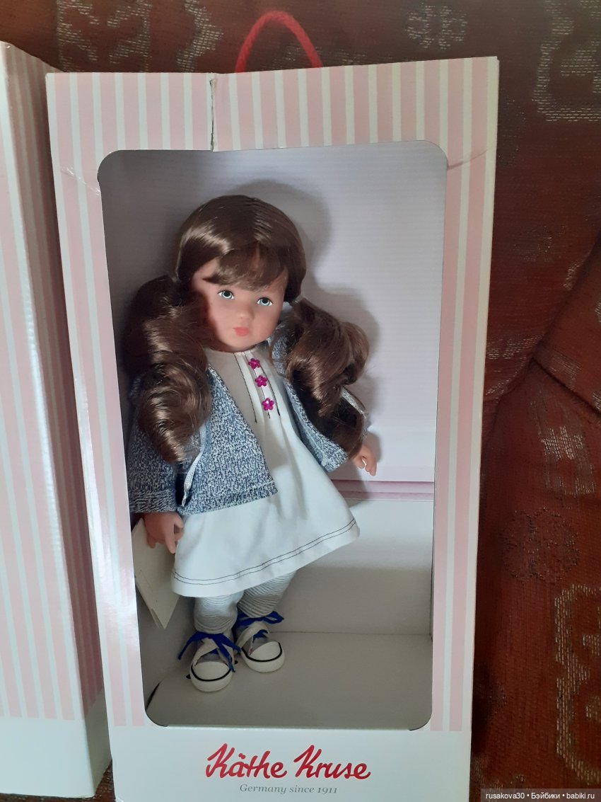Новенькая от Kathe Kruse | Бэйбики Новенькая от Kathe Kruse — Куклы Kathe Kruse (Кате/Кэте Крузе): фото (фото 2)