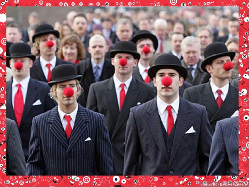 День красного носа — Авторские мишки Тедди и друзья: фото (фото 9)