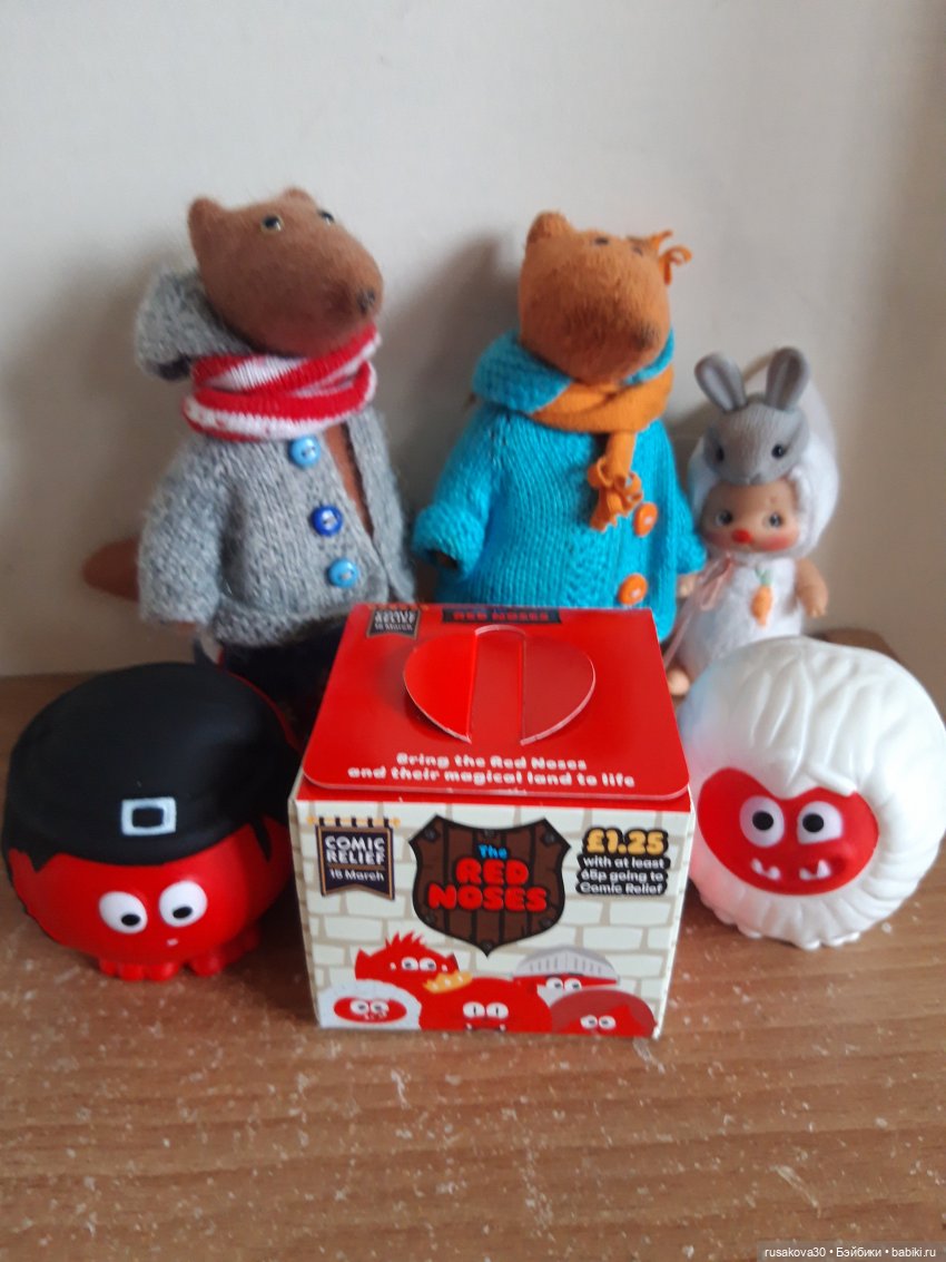 День красного носа — Авторские мишки Тедди и друзья: фото