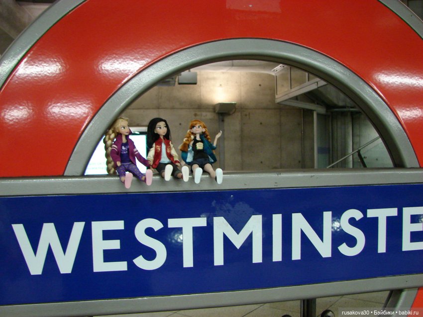 Людвиг, Нильс и дисней принцессы осматривают Лондон (фото 3)