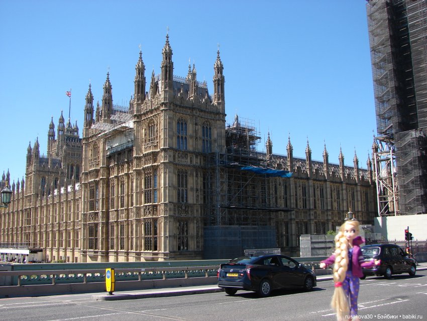 Людвиг, Нильс и дисней принцессы осматривают Лондон