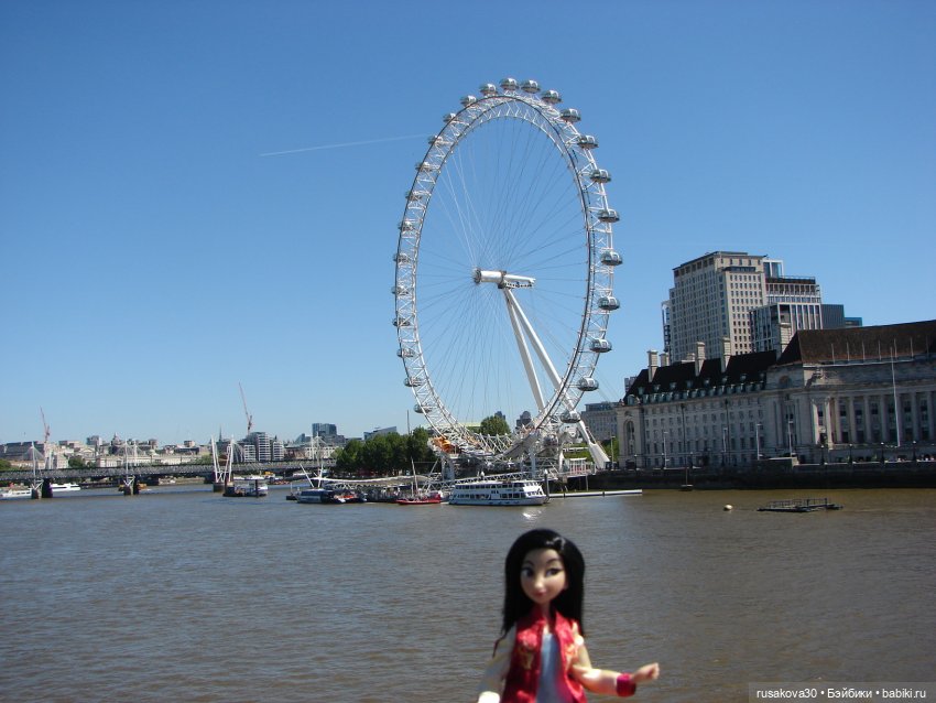 Людвиг, Нильс и дисней принцессы осматривают Лондон