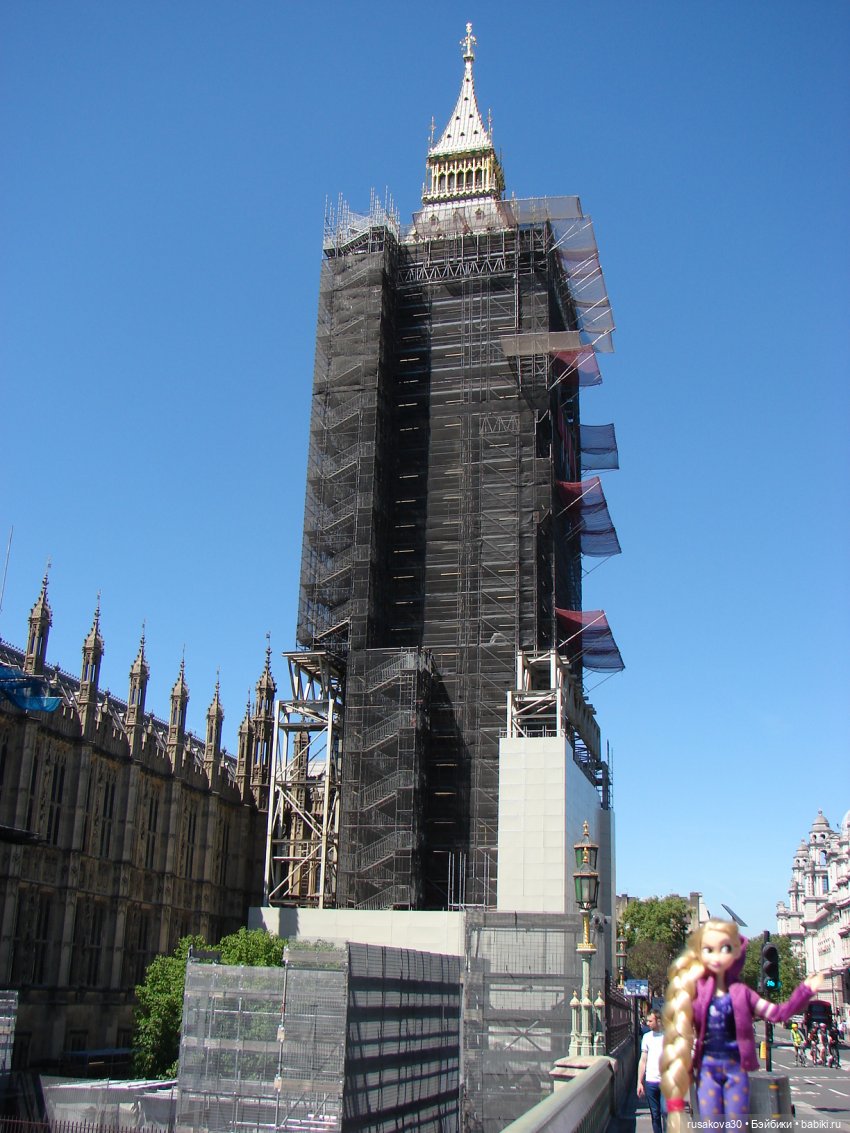 Людвиг, Нильс и дисней принцессы осматривают Лондон