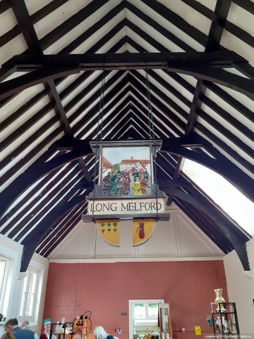 Антикварный базар в маленькой английской деревне Long Melford