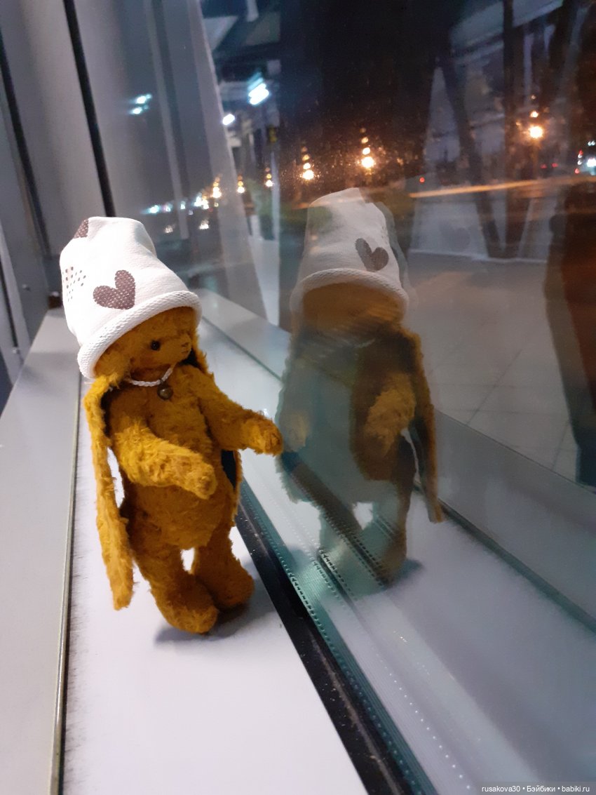 Заюшка по имени Сашенька — Авторские мишки Тедди и друзья: фото