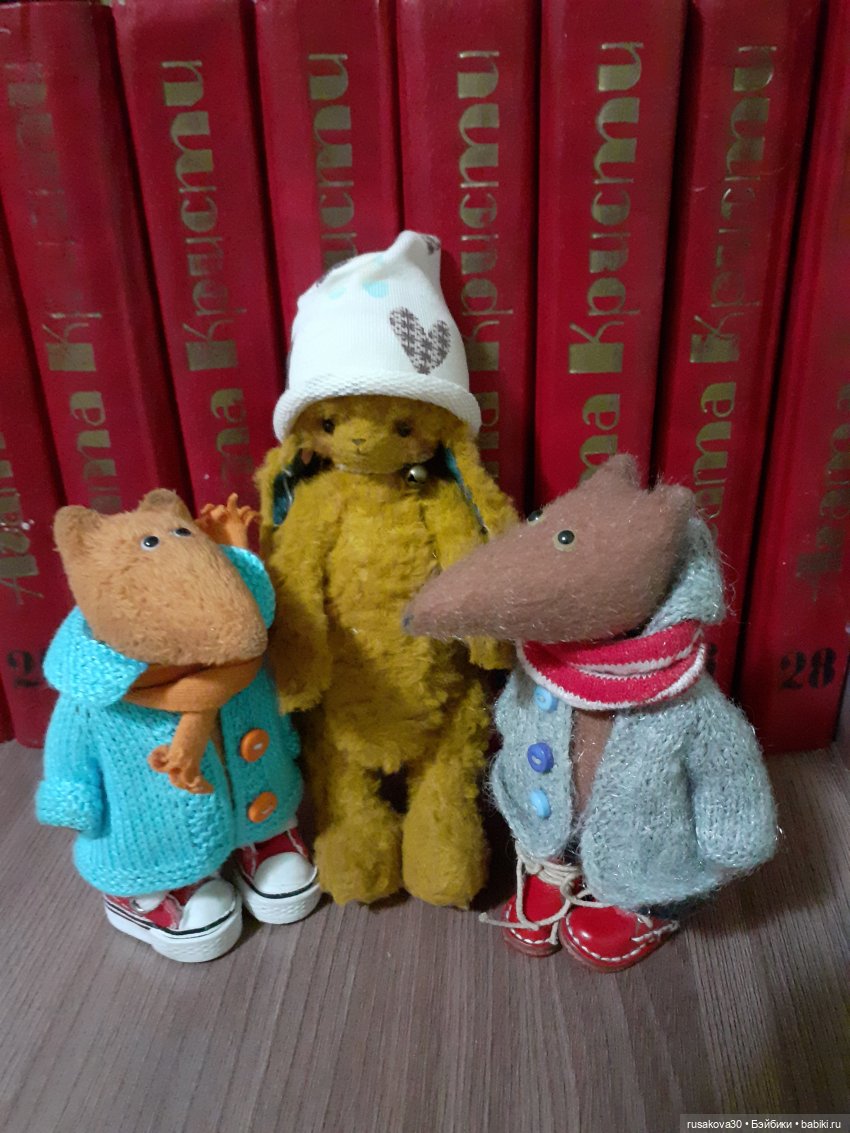 Заюшка по имени Сашенька — Авторские мишки Тедди и друзья: фото (фото 10)