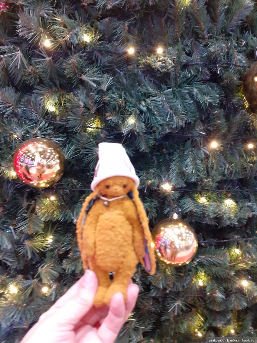 Заюшка по имени Сашенька — Авторские мишки Тедди и друзья: фото