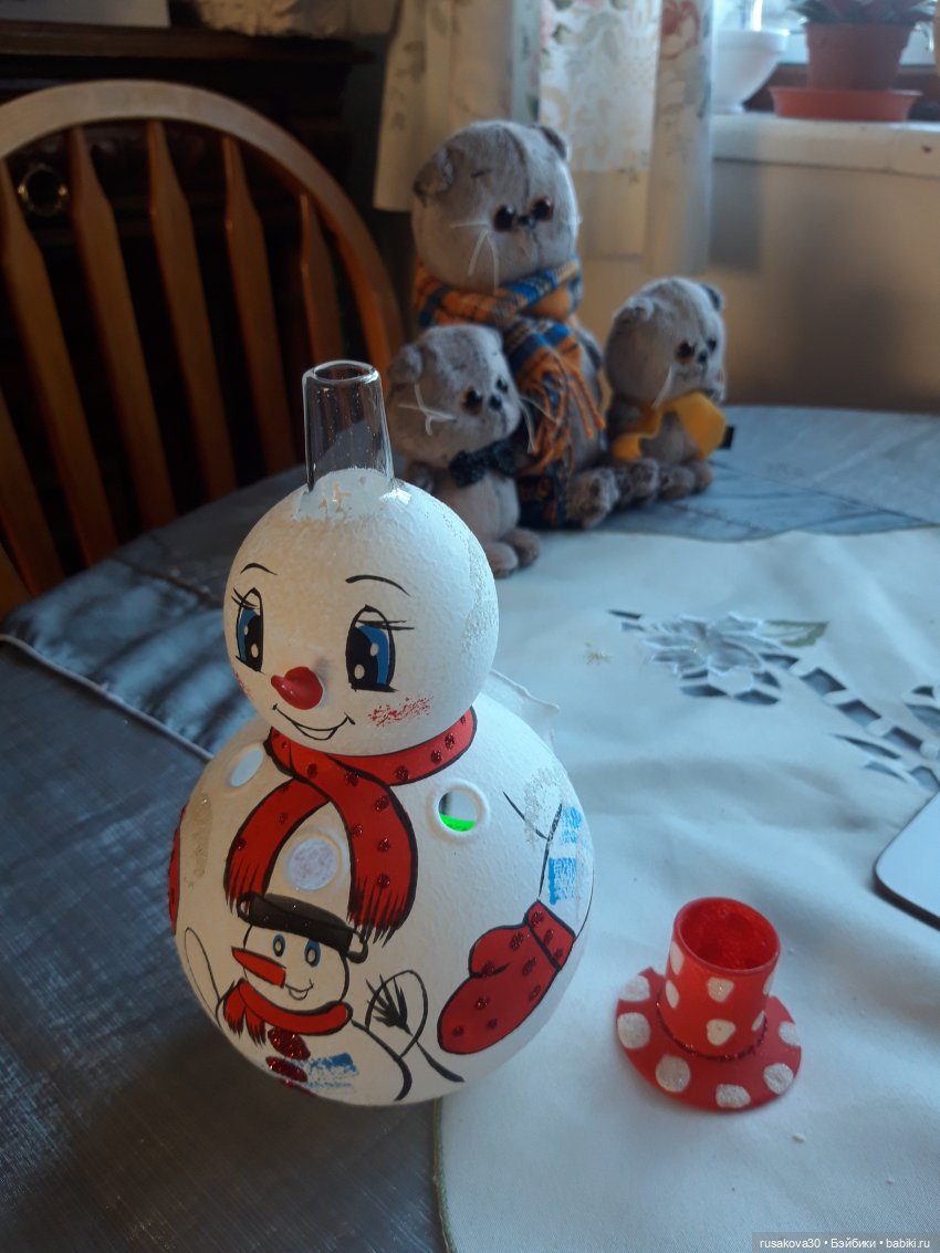 Снеговичок их Чехии — Кот Басик (фото 8)