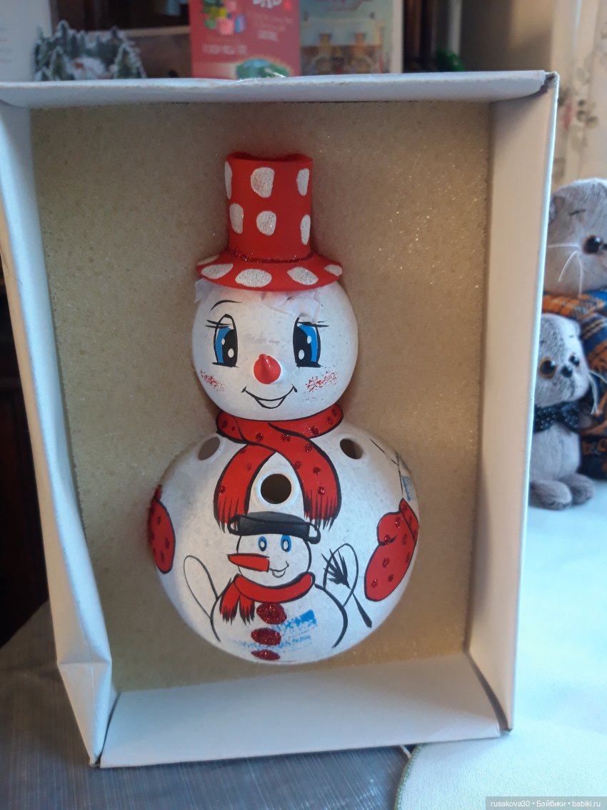 Снеговичок их Чехии — Кот Басик (фото 4)