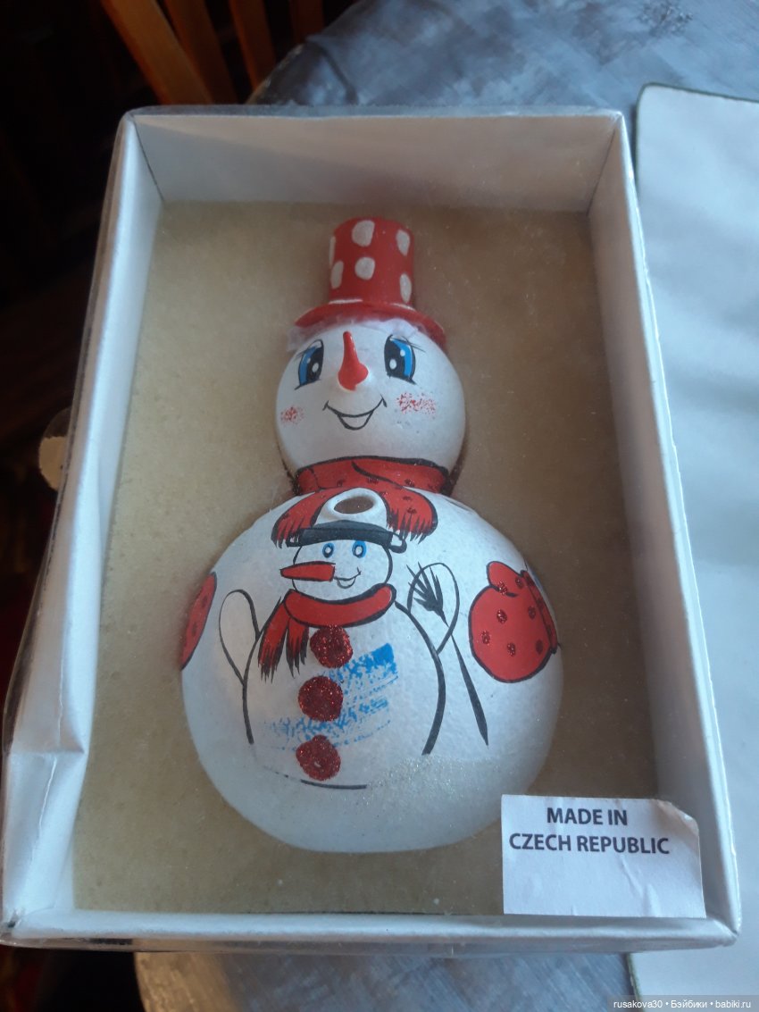 Снеговичок их Чехии — Кот Басик (фото 2)