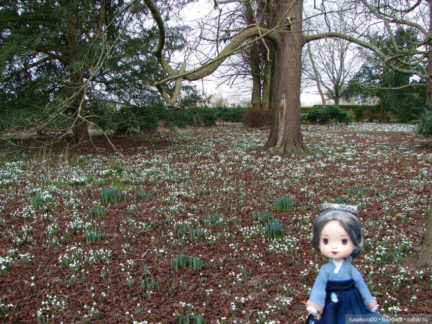 Прогулка по Оксбр-холлу (Oxburgh Hall)