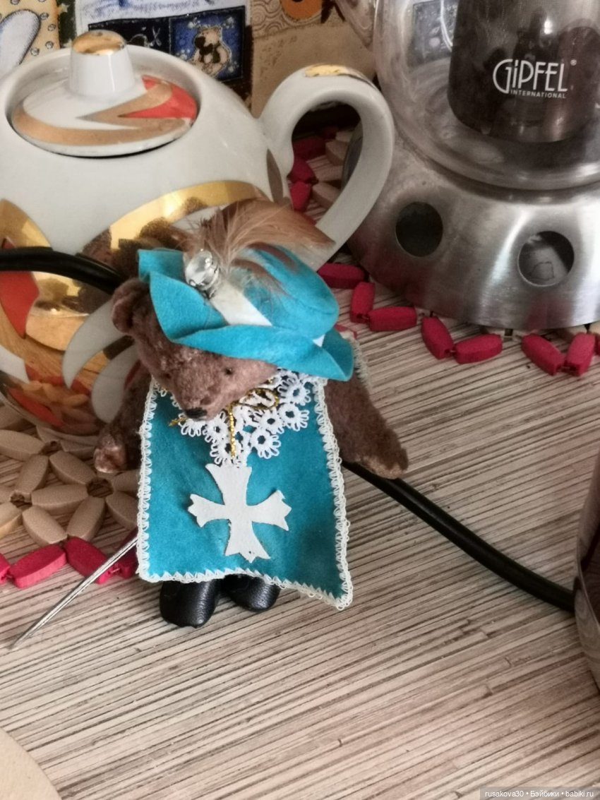 Мишка в подарок — Авторские мишки Тедди и друзья: фото