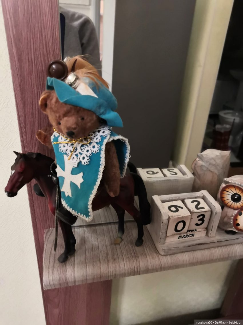 Мишка в подарок — Авторские мишки Тедди и друзья: фото (фото 8)