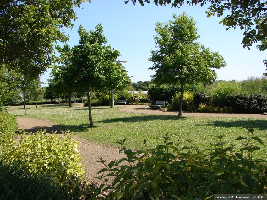 Прогулка моих бабаек в новом парке