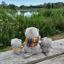 Как Басики по птичьему заповеднику гуляли