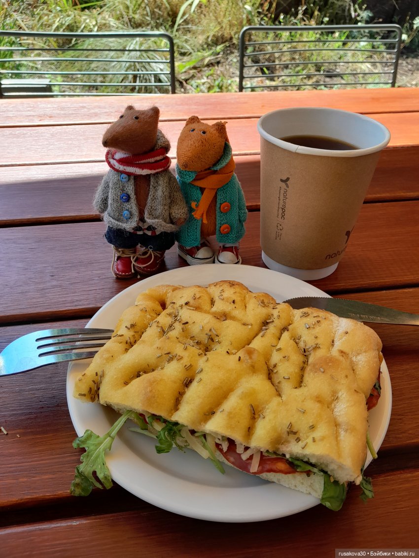 Людвиг, Нильсон и Нюша едут в Кембридж , продолжение прогулки