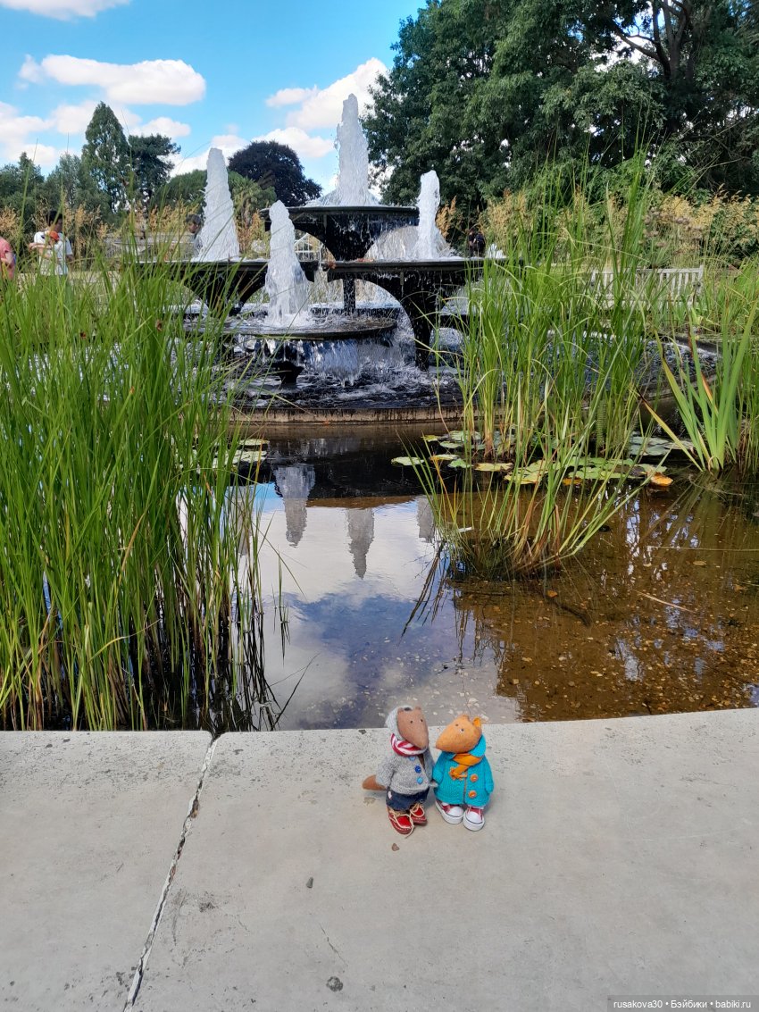 Людвиг, Нильсон и Нюша едут в Кембридж , продолжение прогулки