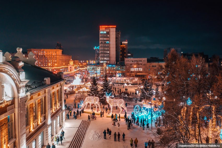 Новогодний Новосибирск — Туризм и путешествия: фотоотчеты из поездок