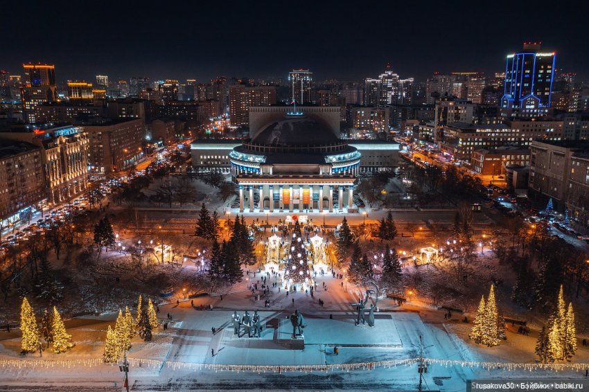 Новогодний Новосибирск — Туризм и путешествия: фотоотчеты из поездок