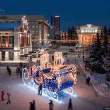 Новогодний Новосибирск !