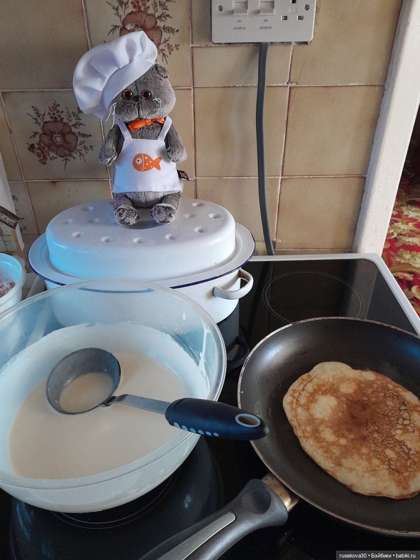 "Масленица" или как Басик и Машка блины пекли (фото 6)