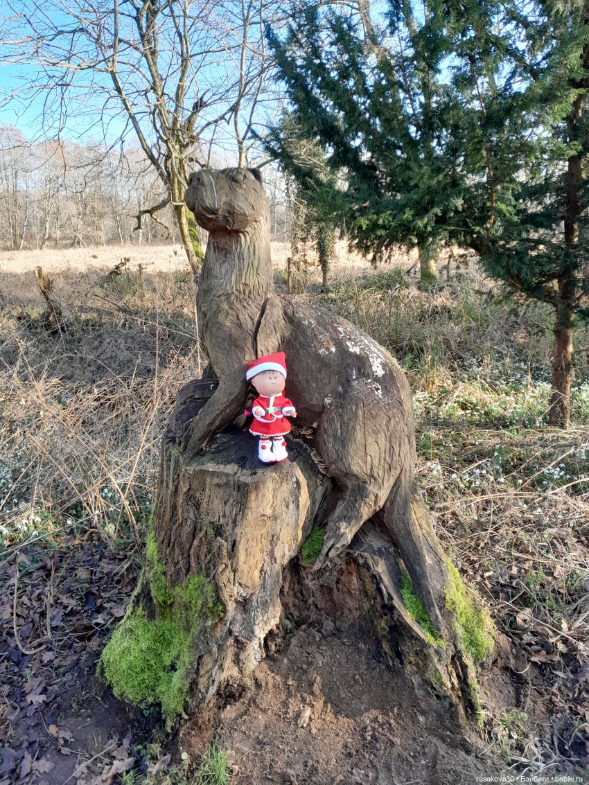 Прогулка по поместью Оксбру-холл (Oxburgh Hall)