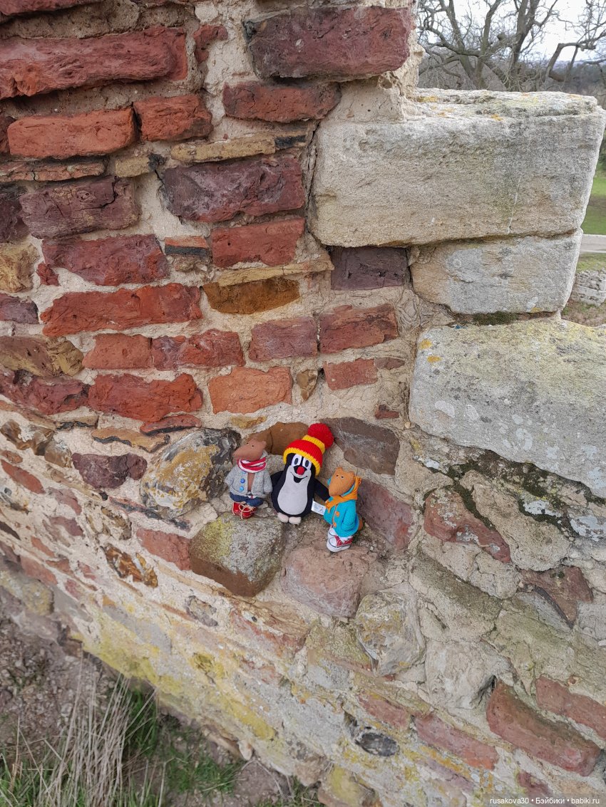Руины замка Райзинг — Авторские мишки Тедди и друзья: фото (фото 10)