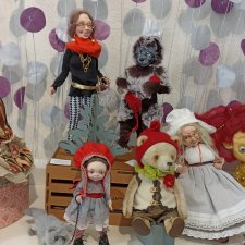 Выставка кукол в Новосибирске .