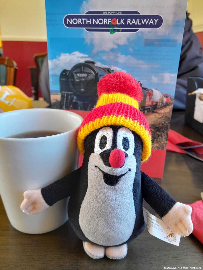 Крот Krtek путешествует по Англии