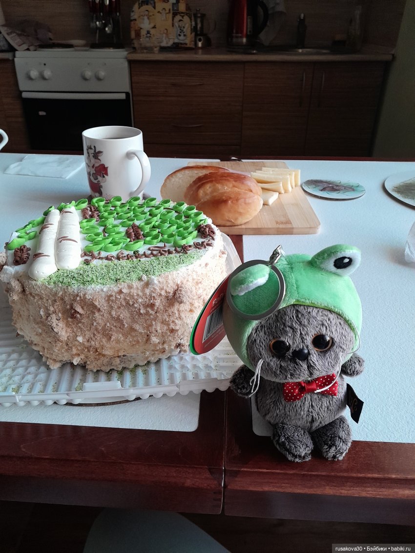 А это кто у нас такой зеленый