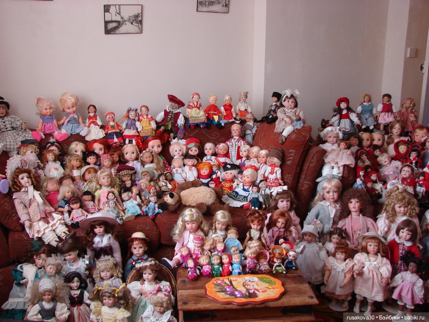 Вот и 10 лет пролетело — Домашние коллекции кукол: фото собраний (фото 2)