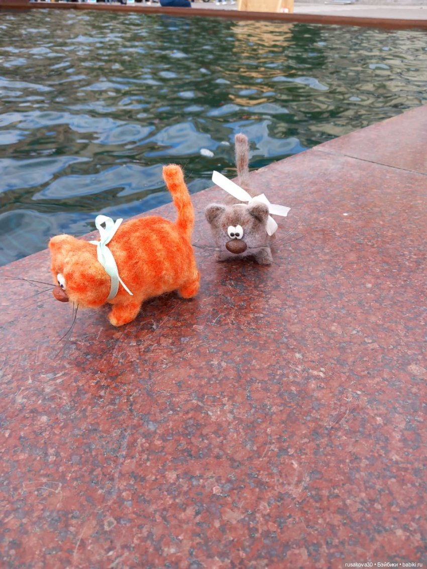 Рыжик и Пыжик — Вязаные игрушки и амигуруми: крючком