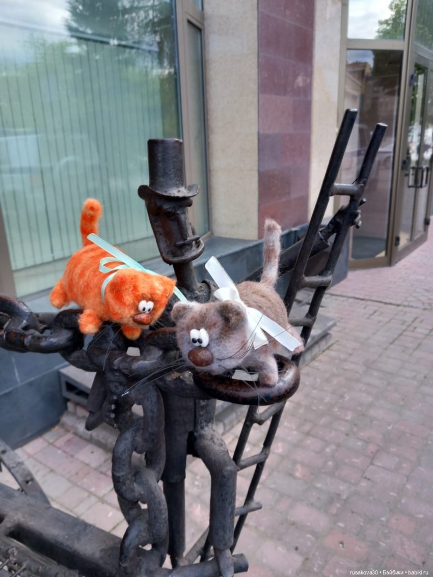 Рыжик и Пыжик — Вязаные игрушки и амигуруми: крючком