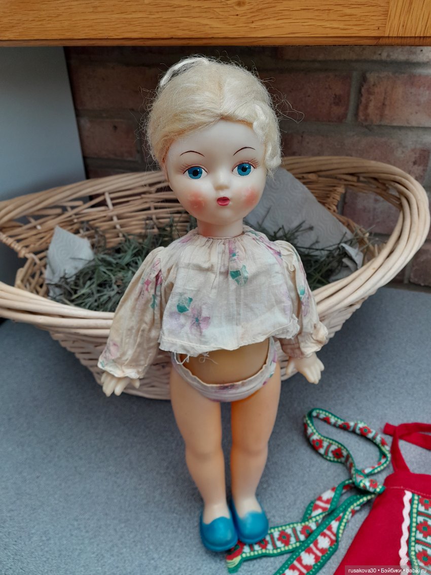 Кукла московской фабрики "Звездочка" (фото 4)