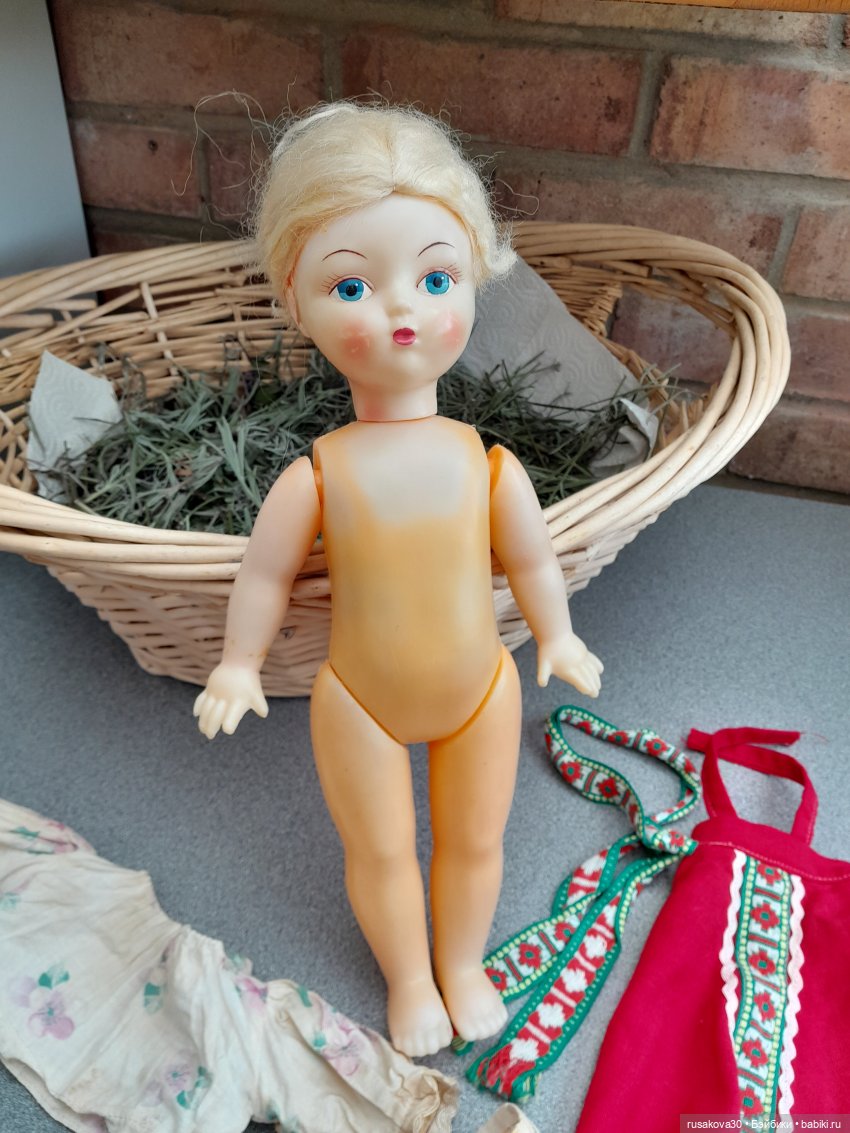 Кукла московской фабрики "Звездочка" (фото 5)