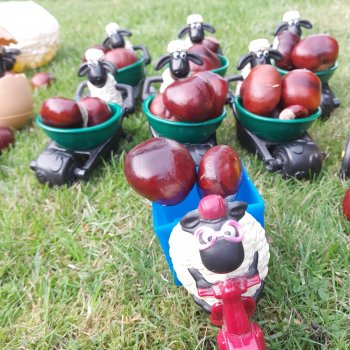 В парк, за каштанами