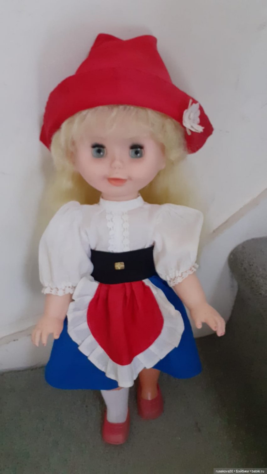 Красная Шапочка из СССР — Советские винтажные куклы (СССР): Ленигрушка