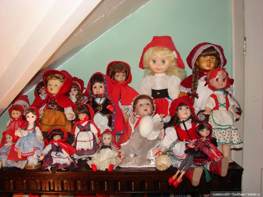 Красная Шапочка из СССР — Советские винтажные куклы (СССР): Ленигрушка