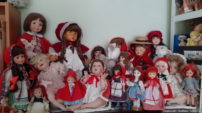 Красная Шапочка из СССР — Советские винтажные куклы (СССР): Ленигрушка