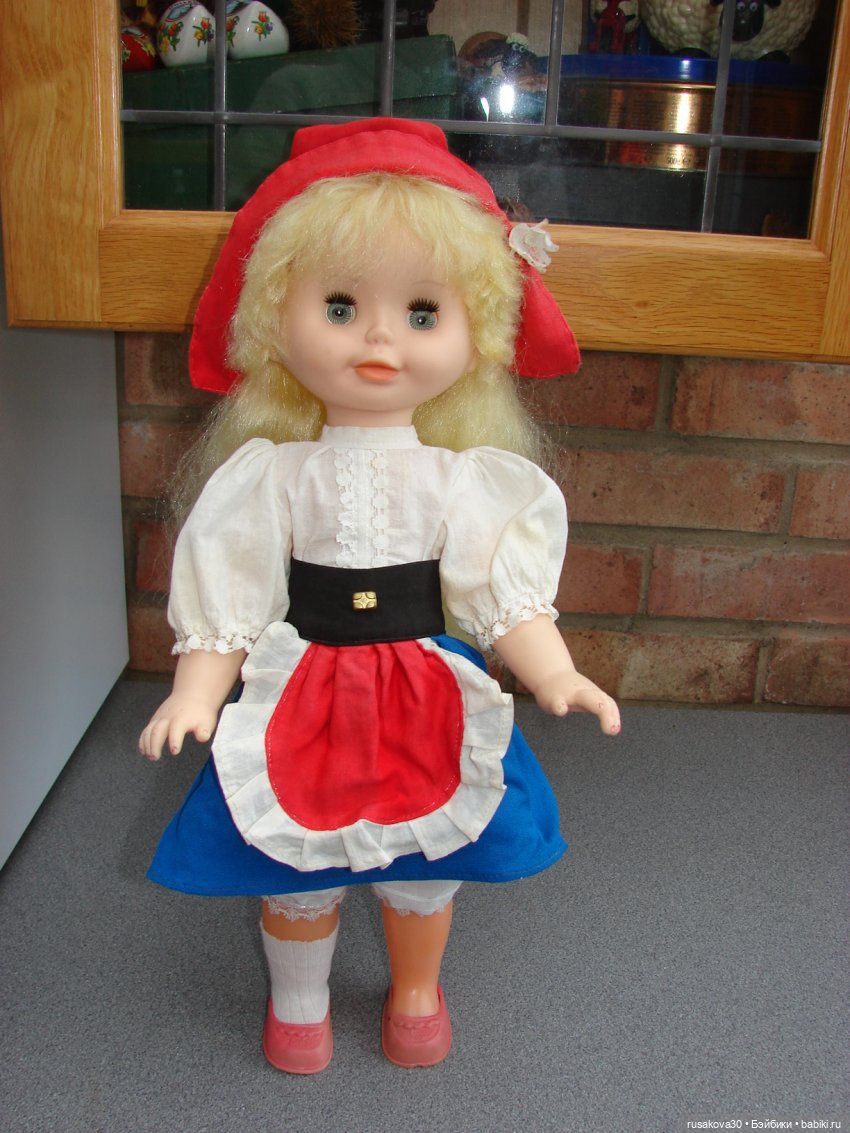 Красная Шапочка из СССР — Советские винтажные куклы (СССР): Ленигрушка