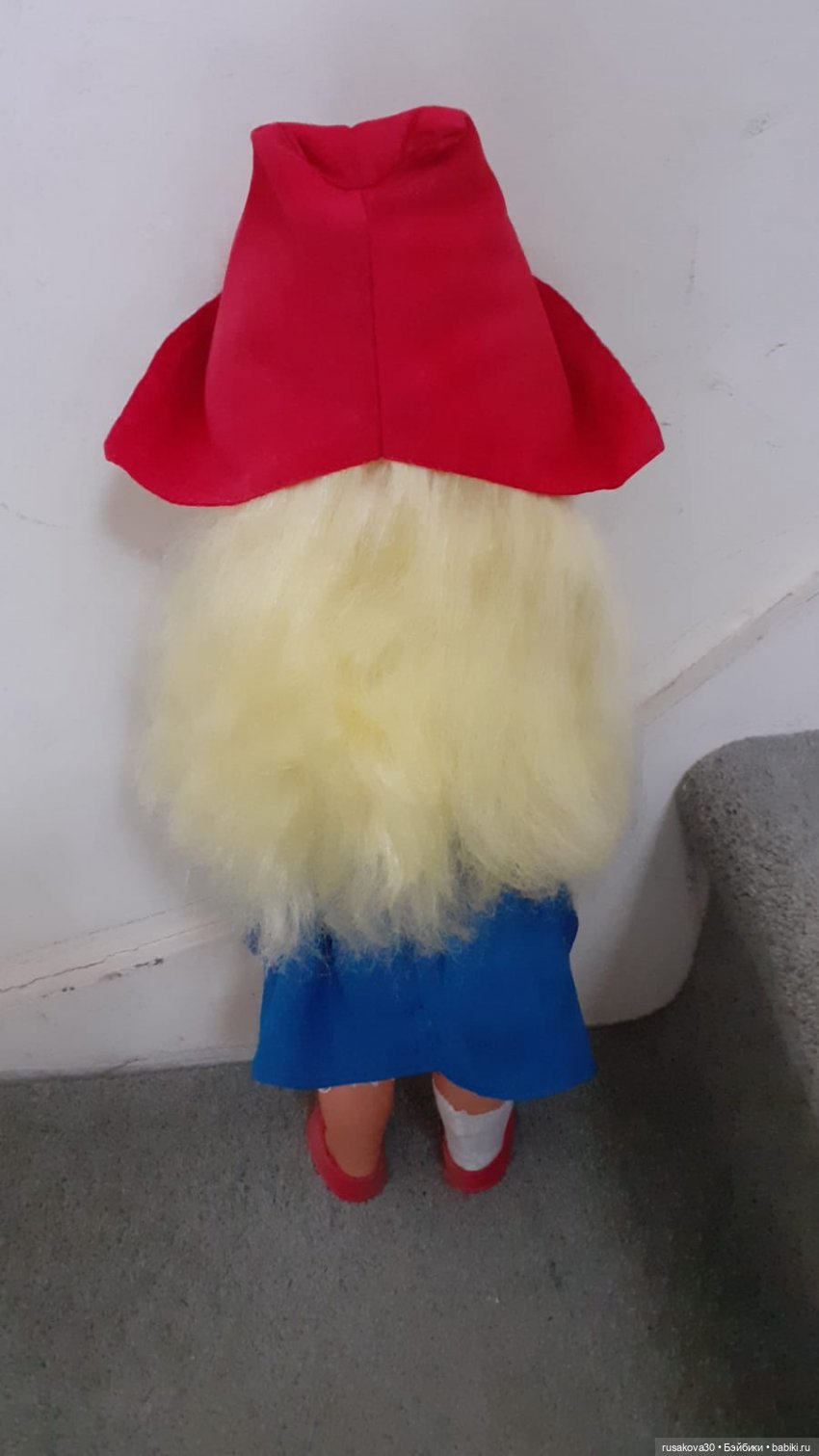 Красная Шапочка из СССР — Советские винтажные куклы (СССР): Ленигрушка