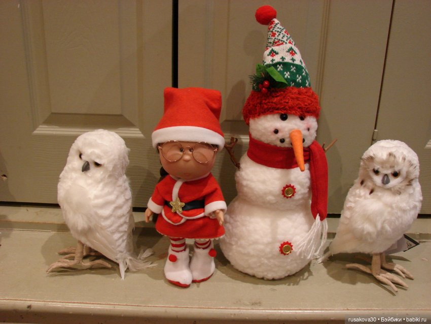 Санта и бабайки на рождественском ланче (фото 2)