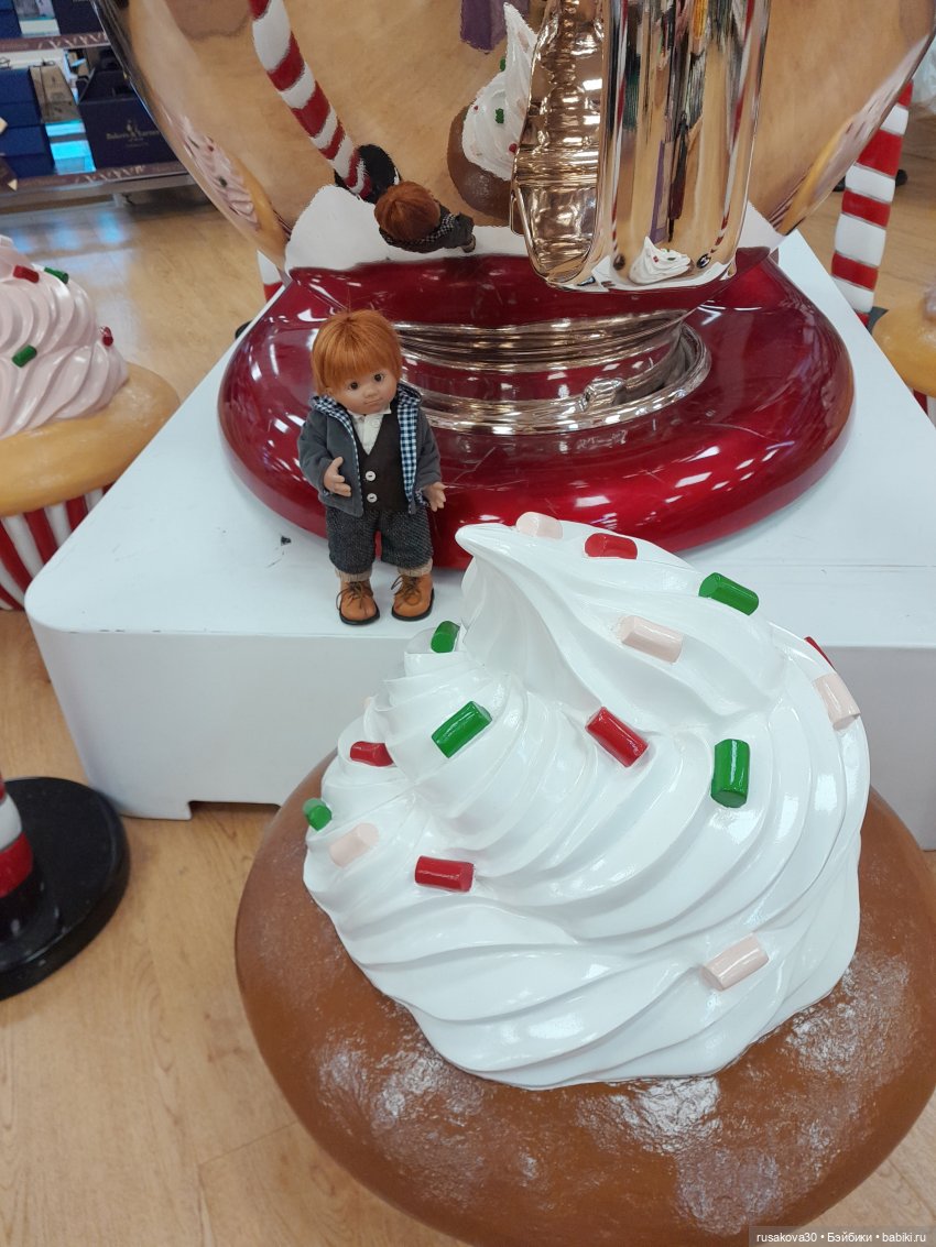 Бруммель едет за покупками