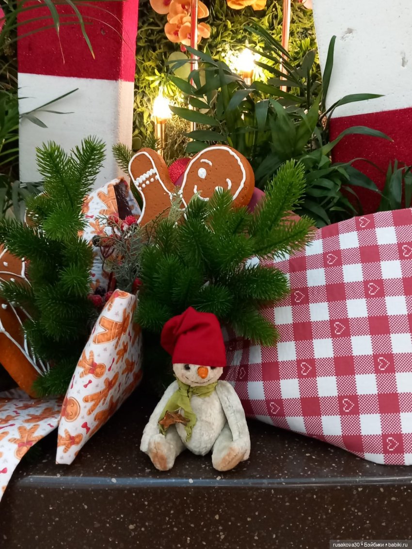 Снеговичок путешествует — Авторские мишки Тедди и друзья: фото