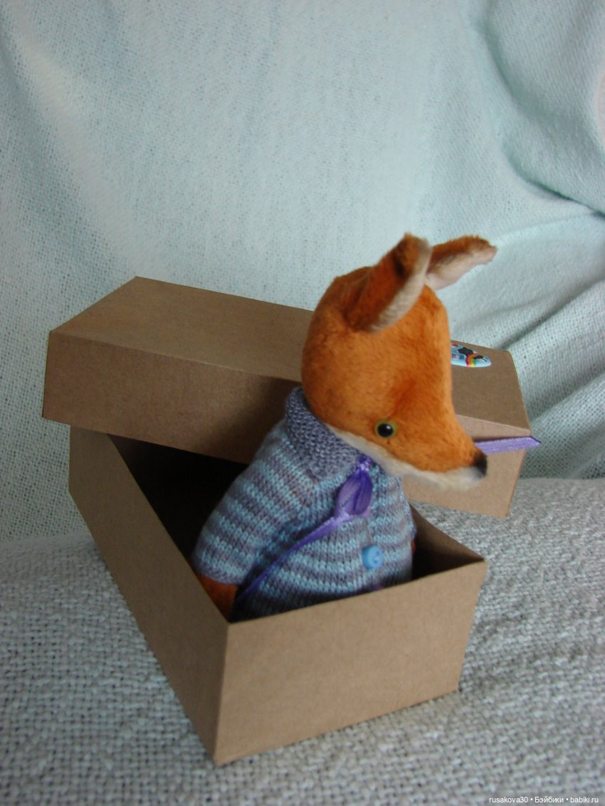 Лис - Усатый Лисовин — Авторские мишки Тедди и друзья: фото