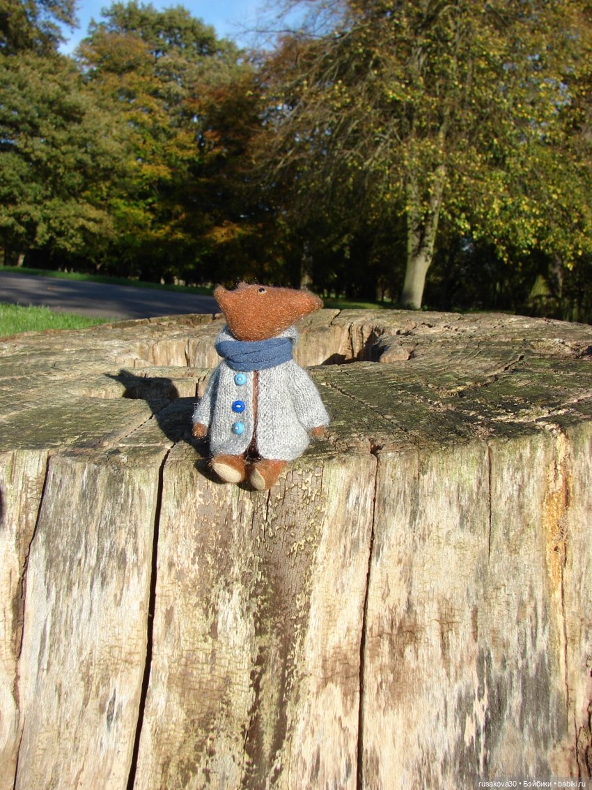 Лис - Усатый Лисовин — Авторские мишки Тедди и друзья: фото