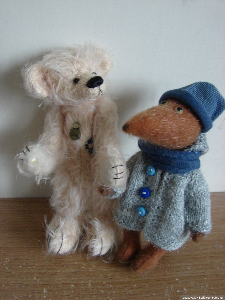 Лис - Усатый Лисовин — Авторские мишки Тедди и друзья: фото (фото 10)