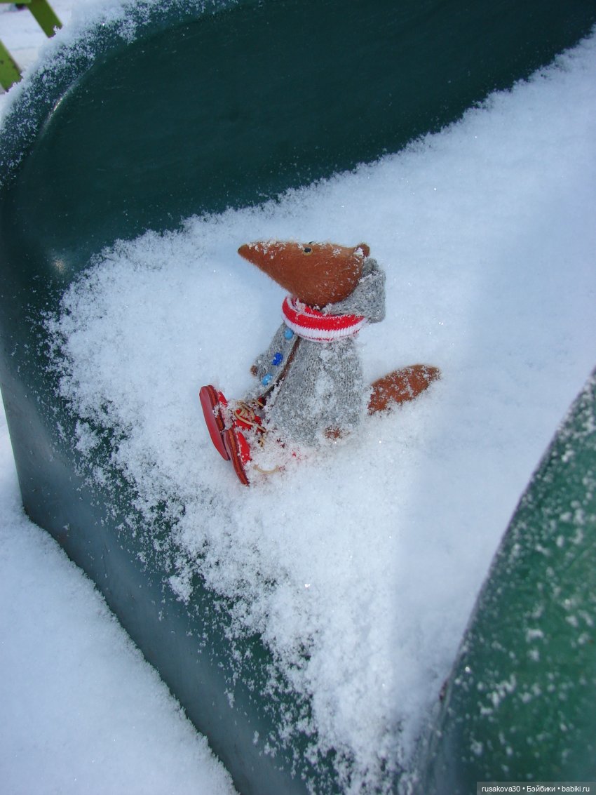 Лис - Усатый Лисовин — Авторские мишки Тедди и друзья: фото