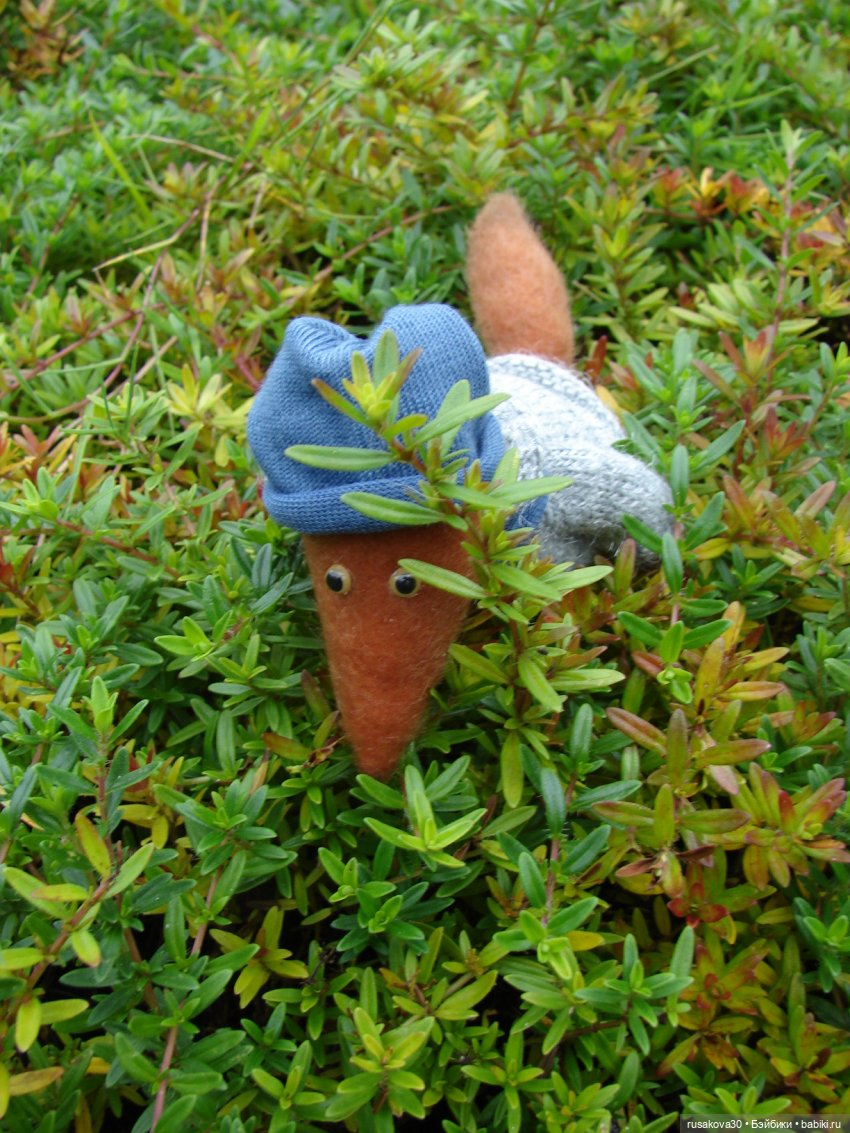 Лис - Усатый Лисовин — Авторские мишки Тедди и друзья: фото (фото 7)